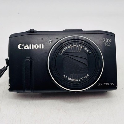 Canon PowerShot SX280 HS 12.1MP Digital Camera - Black for sale