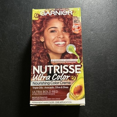 Garnier Nutrisse Ultra Bold Red Nourishing Bold Permanent Hair Color Creme RC1