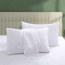 100 Egyptian Cotton Zippered Toddler Pillowcases Set of 2, 600 Thread Count Sma