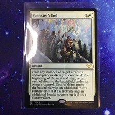 Semester's End 027/275 MTG Strixhaven RARE STX Magic The Gathering