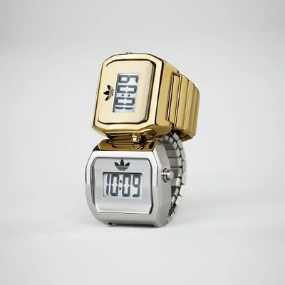 adidas Originals DIGITAL TWO RING GOLD Watch Quartz Unisex