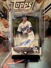 2025 Bowman - Chrome Prospect Autographs Hyun-Seok Jang #CPA-HJ (AU, RC)