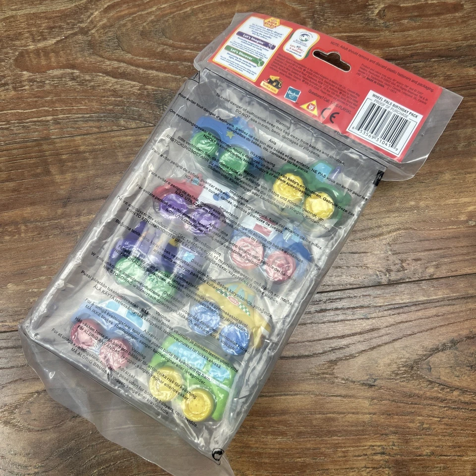 Playskool Tonka Колесо Приятели Упаковка на День Рождения 8 шт. Target Эксклюзив Очень Редкий НОВЫЙ - Изображение 2 из 4
