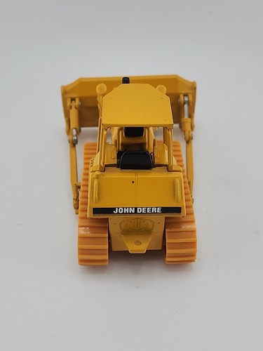 Ertl 1/50 Scale Die Cast John Deer Crawler Bulldozer with Yellow Tracks EXC! - Picture 6 of 9