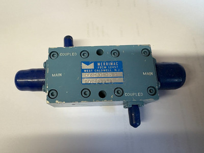 MERRIMAC CGN-30-0.9G DUAL DIRECTIONAL COUPLER 800 to960 MHz, Spitzenleistung 10 kW