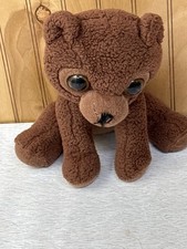 Bear Dark Brown Plush Stuffed Animal