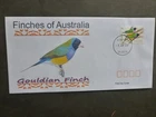 2018 AUSTRALIA FINCHES GOULDIAN FINCH ILLUSTRETED FDC FIRST DAY COVER