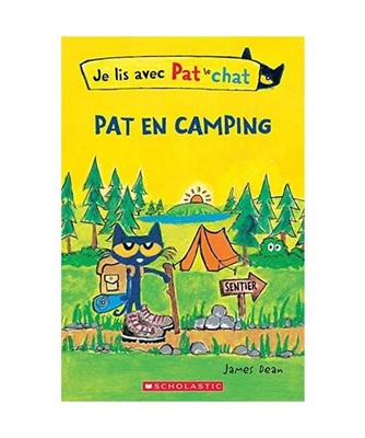 Pat En Camping = Pete the Cat Goes Camping, James Dean