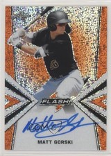 2019 Leaf Flash Orange 6/10 Matt Gorski #BA-MG1 Auto 0w7