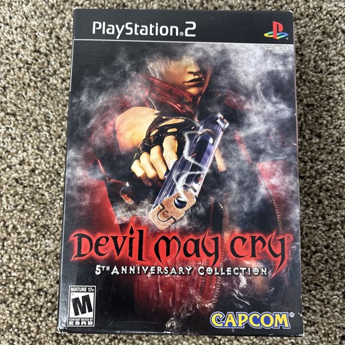 Devil May Cry 5th Anniversary Collection for PS2 Complete Tested PlayStation 2