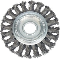 Lessmann RundbüRste Gezopft Stahldraht 0,50Mm 11 5Mmx22,2
