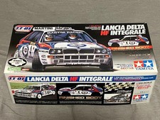 TAMIYA 1/10 RC auto Lancia Delta HF Integrale carrozzeria rifinita