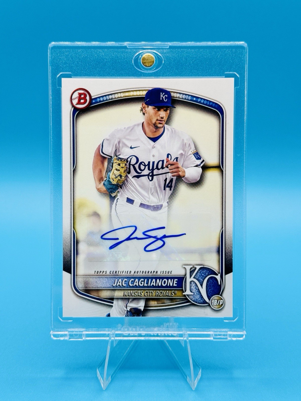 JAC CAGLIANONE, 2025 Bowman, Bowman Prospect Autograph (Paper), BPA-JC