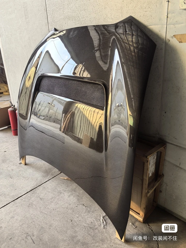 Fits 16-25 Mazda Miata MX5 ND ND2 ND3 GV-Style Bonnet Hood (Carbon Fiber) - Image 2 of 4