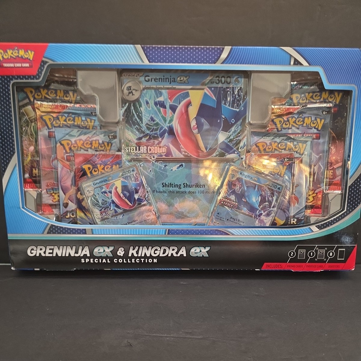 Pokemon Trading Card Game Greninja ex and Kingdra ex Special