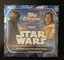 Topps Chrome Sapphire Star Wars 2025 Card Selection 1-200 Choose to complete set