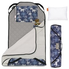 Tot Cot Kids Nap Mat - Toddler Preschool Daycare Bedding Cover with Blanket ...