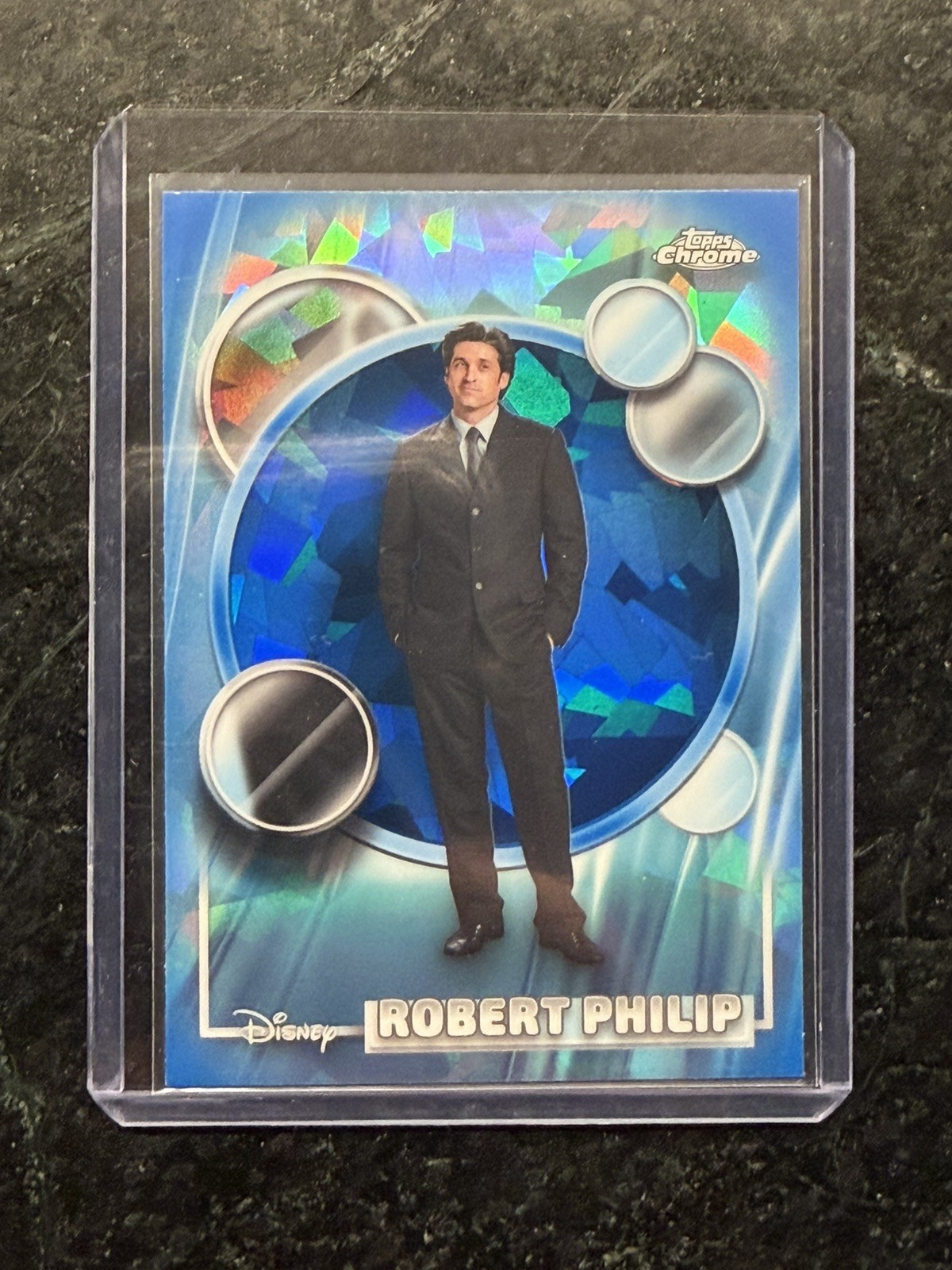 2026 Topps Chrome Disney Sapphire  Blue Sapphire Robert Philip #160