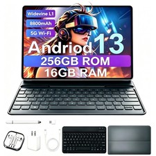 10 inch IPS LCD TouchScreen Tablet Android 13 16GB RAM 256GB ROM 8800mAh WiFi