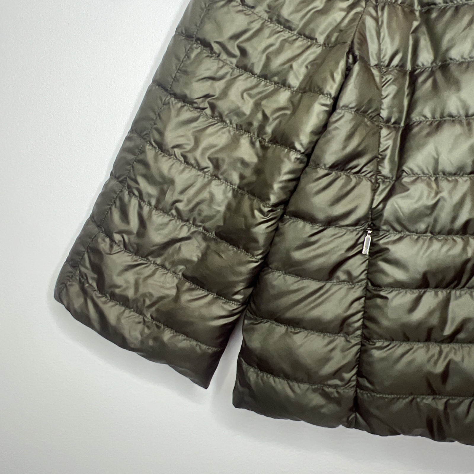 Weekend Max Mara Reversible Down Jacket Olive/Ivo… - image 10