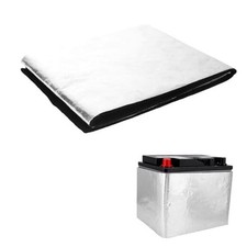 Car Battery Insulation Kit, Universal Battery Thermal Wrap Heat Shield Blanket