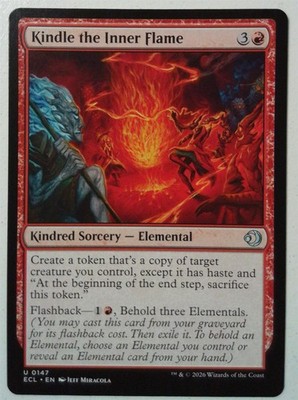 Kindle the Inner Flame *Uncommon* Magic MtG x1 Lorwyn Eclipsed