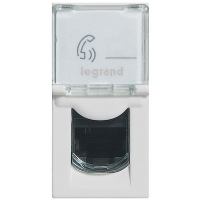Legrand Prise RJ45 catégorie5e utp Mosaic 1 module - blanc