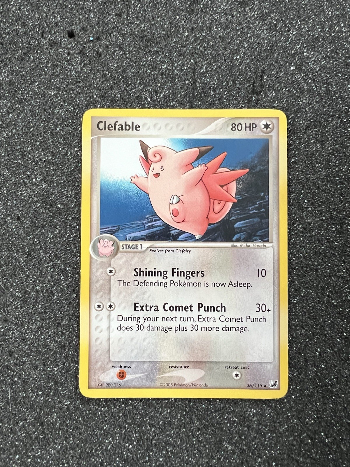 Pokemon Unseen Forces 36/115 Clefable NM/M