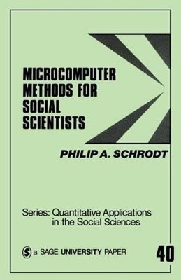Microcomputer Methods for Social Scientists Paperback Philip A. S
