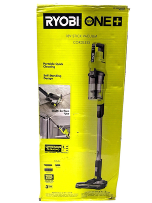 #ad #ad Ryobi 18V ONE 18V Stick Vacuum Bagless Cordless PCL720B USED1 $84.95