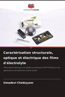 Umadevi Chebiyyam | CaractéRisation Structurale, Optique Et éLectrique Des...