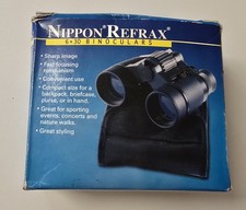 Nippon Refrax Binoculars -6x30 - promo item in original box with canvas case