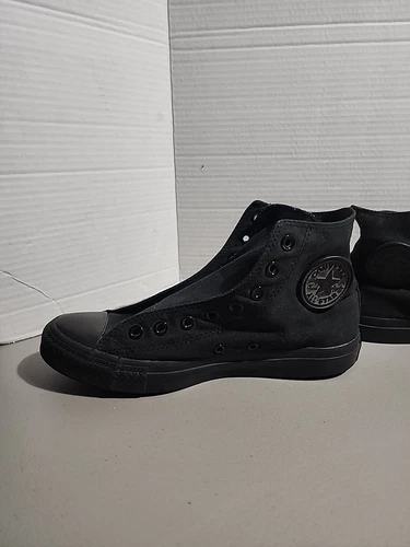 Converse Chuck Taylor All Star Hi Top Shoes W9.5 M7.5 Triple Black Sneaker M3310