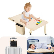 1 PC Toddler Airplane Bed Seat Extender for Kids Baby Travel Essentials Beige