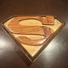 Superman - Secret Wooden Puzzle Box
