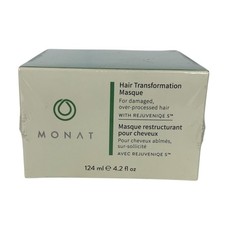 Monat Hair Transformation Masque 4.2 Fl Oz for Damaged and Over Processed Hair