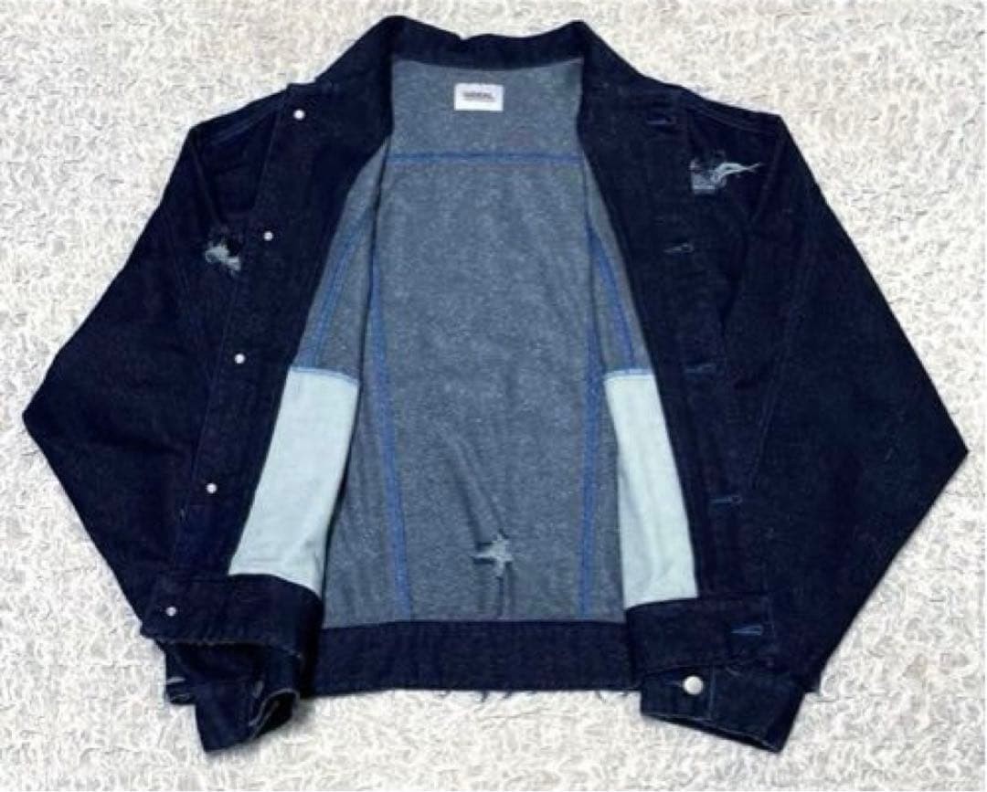 GIDEAL. Denim Set Up Damaged Processing Glitter B… - image 8