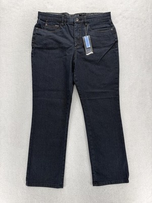 FDJ French Dressing Suzanne Straight Jeans Womens 12P Petite Dark Wash Casual