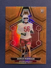 2024 Panini Mosaic Darius Robinson (RC) Honeycomb Prizm Rookie #327 Cardinals