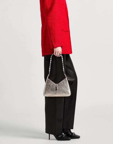 Givenchy - Women - Leather Shoulder bag - Platinum