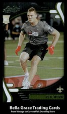 2021 Panini Absolute Pete Werner #181 New Orleans Saints Green Rookie NFL 
