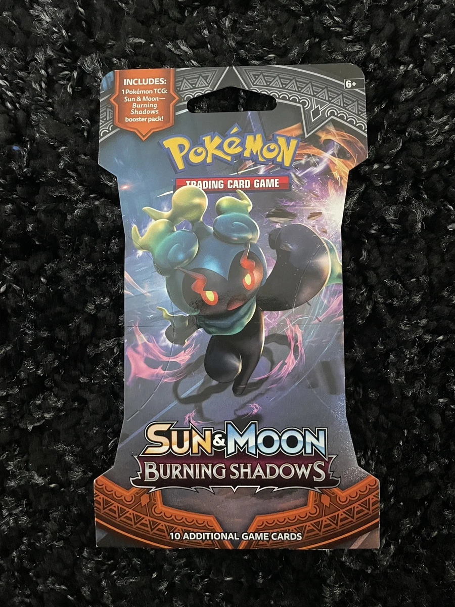 Pokémon TCG Burning Shadows Sealed Collectible Card Game Packs for