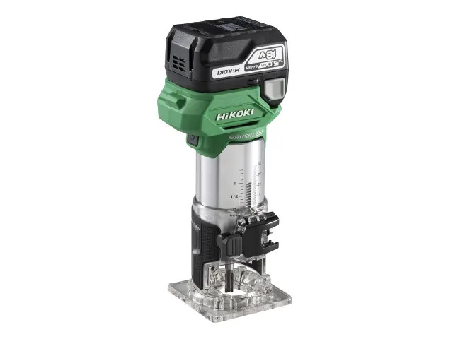 HiKOKI M1808DAJPZ 18v 1/4in Router Trimmer Kit 1 x 5.0Ah Li-ion