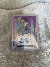 2025 Topps Finest Adam Mazur RC Auto, Marlins, On-Card, Limited 125