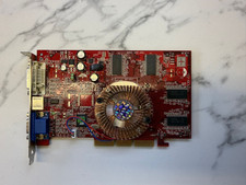 MSI NVIDIA GeForce FX 5200 128MB AGP 8x GPU MS-8907 3.6ns Samsung RAM - WORKING