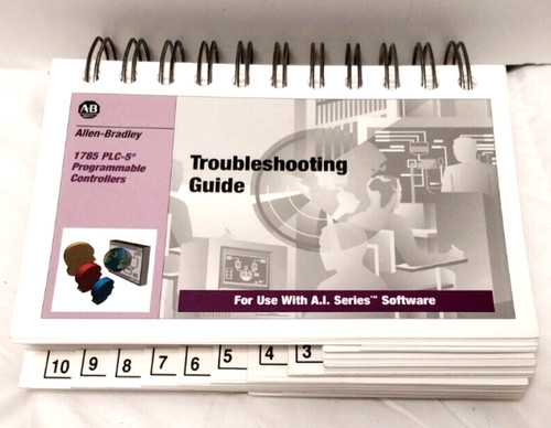 Allen-Bradley 1785 PLC-5 Programmable Controllers Spiral - Troubleshooting Guide