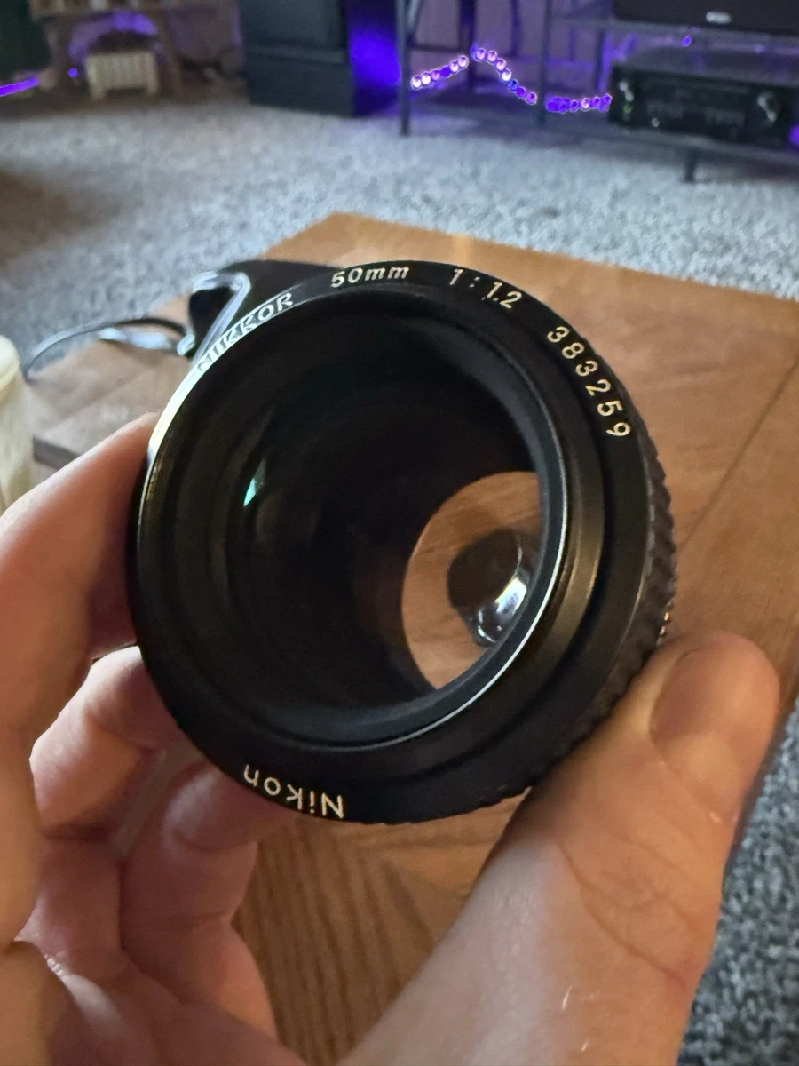 Nikon F 50mm Focal Camera Lenses for sale | eBay