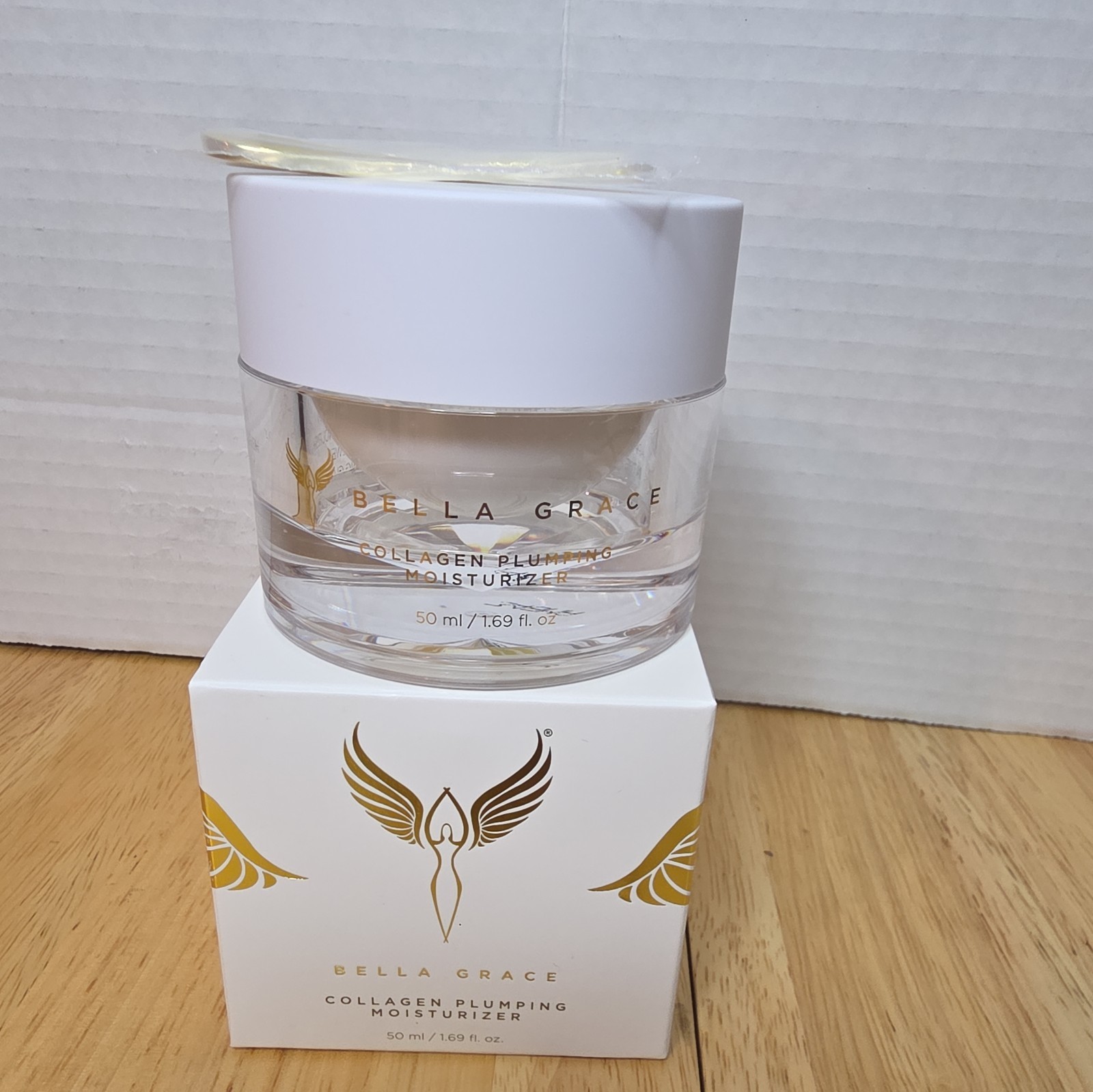 Bella Grace Collagen Plumping Moisturizer Hydrating Skin Care 50 ml #c2d