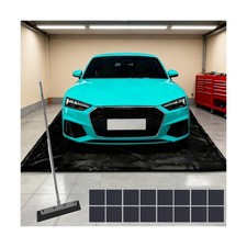 LILYPELLE Garage Floor Mat, 8'6" x 20' PVC Containment Mats for Under Car wit...