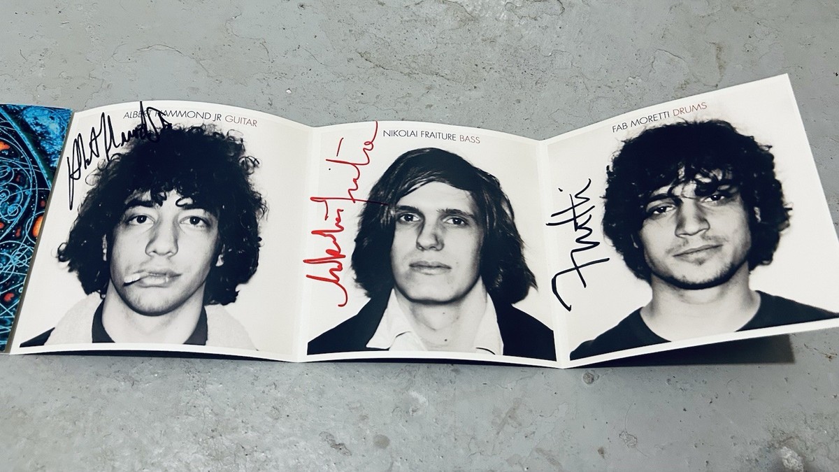 The Strokes Is This It Signed Autograph CD Jacket Full Band w
